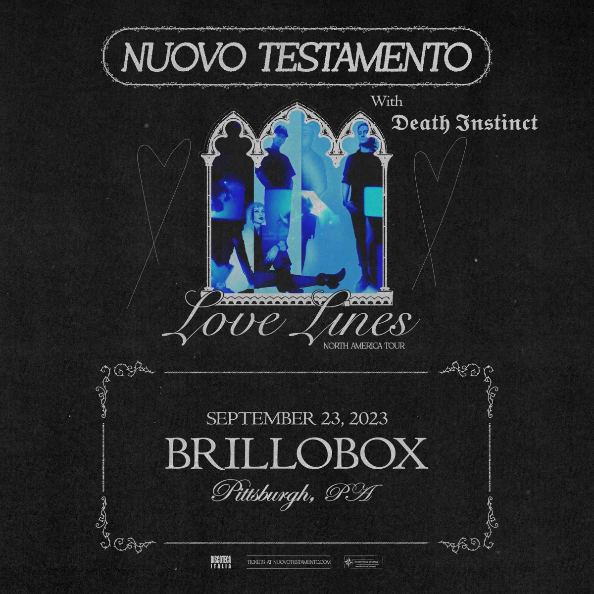 Nuovo Testamento, Disintegraton & Death Instinct at Brillobox @ Brillobox