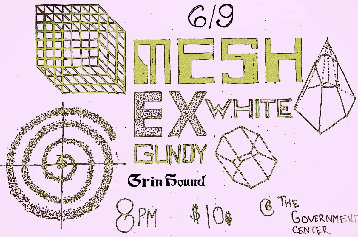 Mesh / Ex-White / Gundy / Grin Hound @ The Government Center