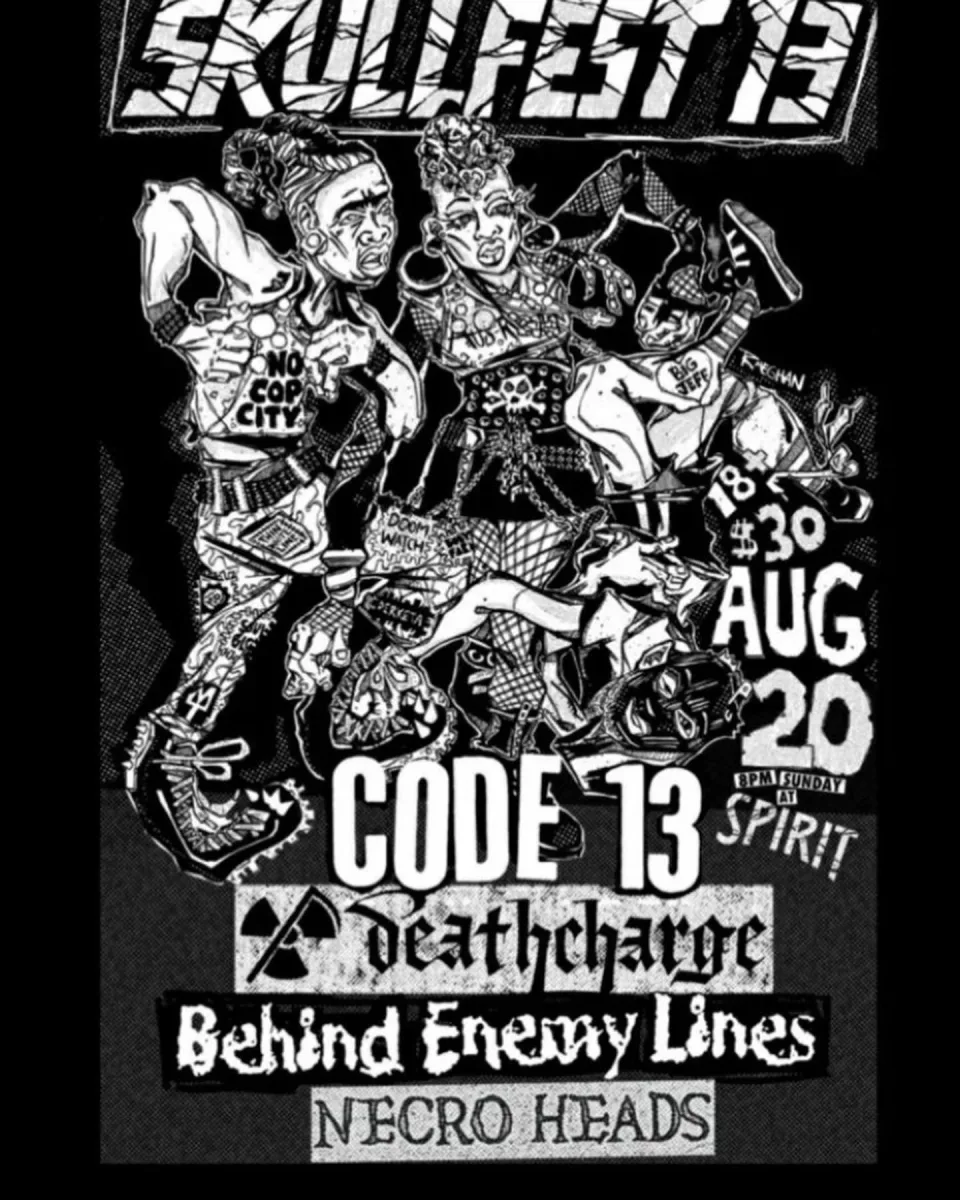 Skull Fest presents CODE 13 @ Spirit