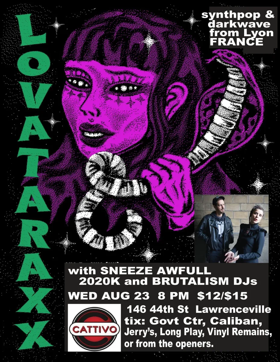 Lovataraxx (Lyon, France), Sneeze Awfull, 2020K, Brutalism DJs at Cattivo @ Cattivo