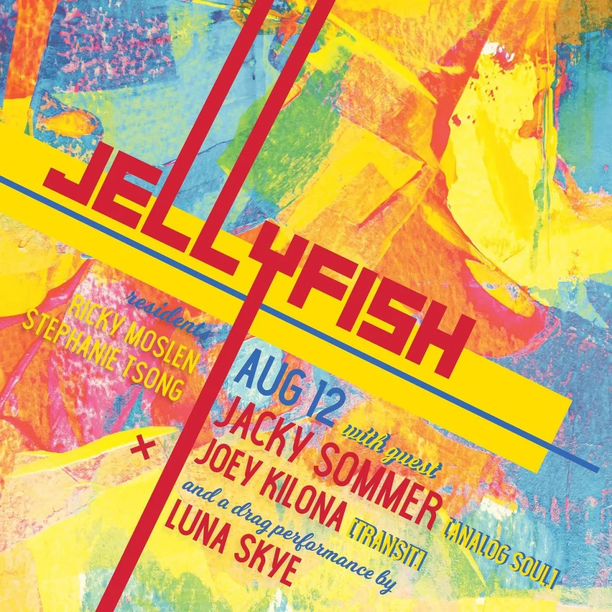 JELLYFISH w/ Jacky Sommer (Analog Soul), Joey Kilona (Transit @ P-Town