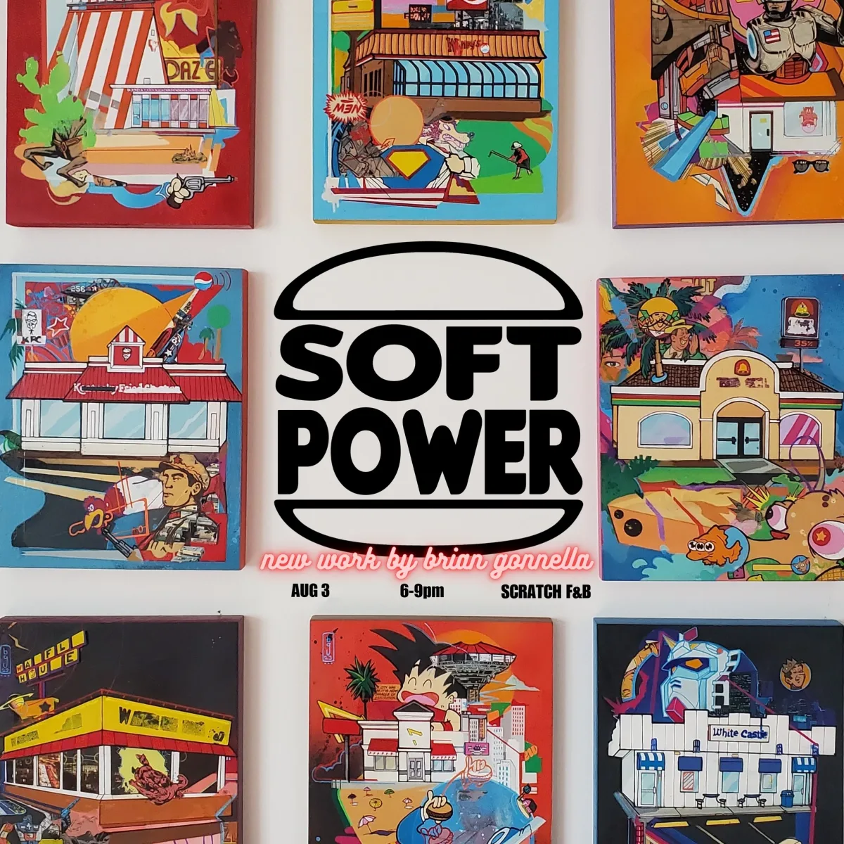SOFT POWER OPENING RECEPTION @ Scratch F+B