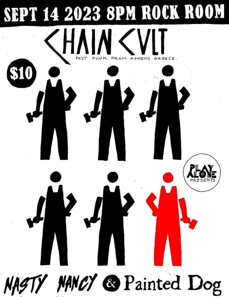 Chain Cult (Greek Post-Punk), Nasty Nancy, Painted Dog @ Rock Room