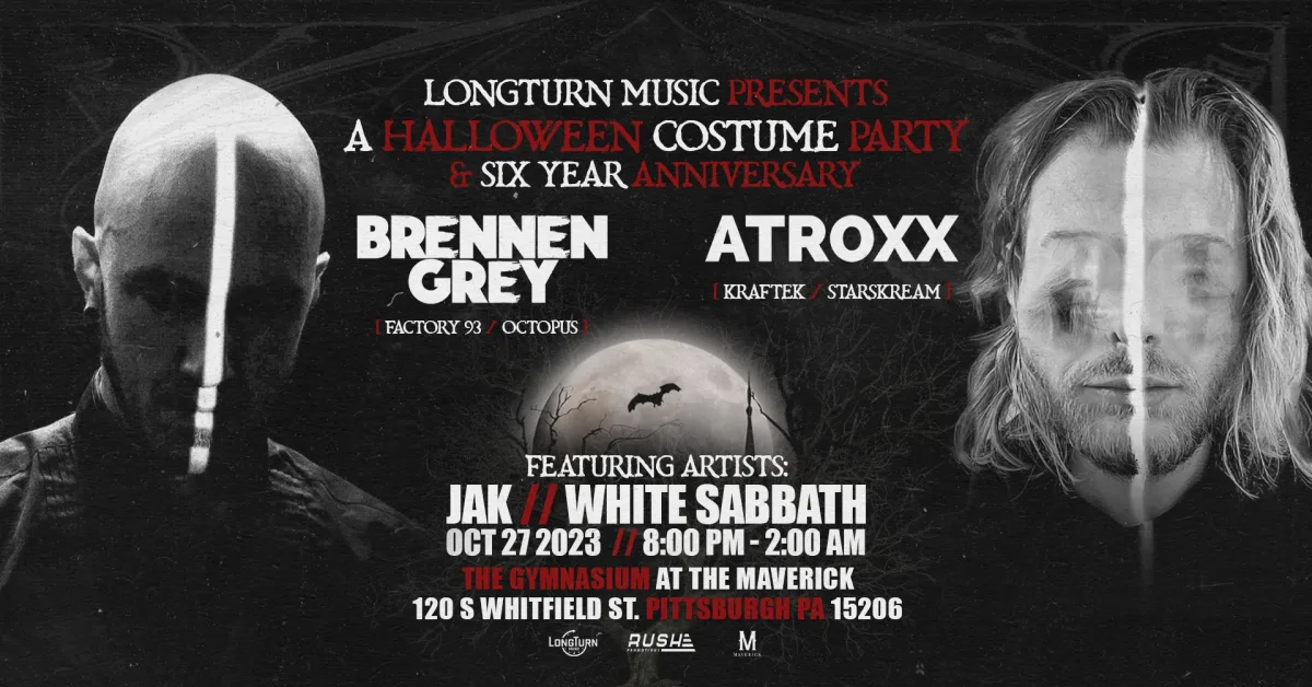 Longturn Presents: Halloween w/ Atroxx & Brennen Grey @ Maverick