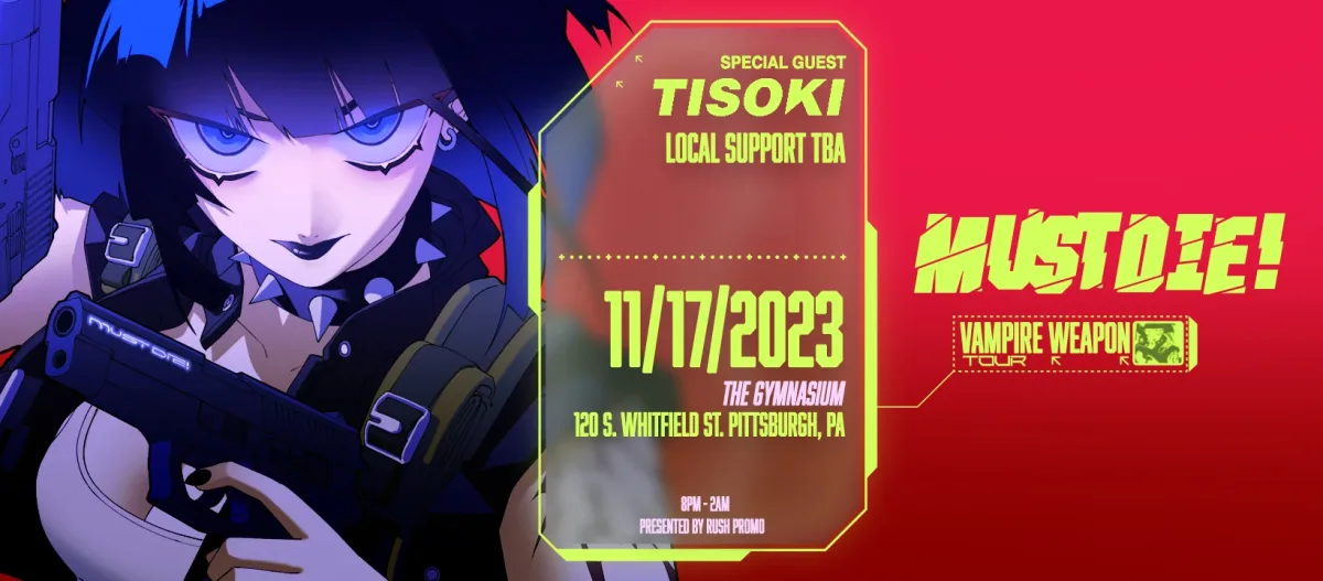 Rush Promo Presents: Vampire Weapon Tour feat. Must Die! and Tisoki + more! @ Maverick
