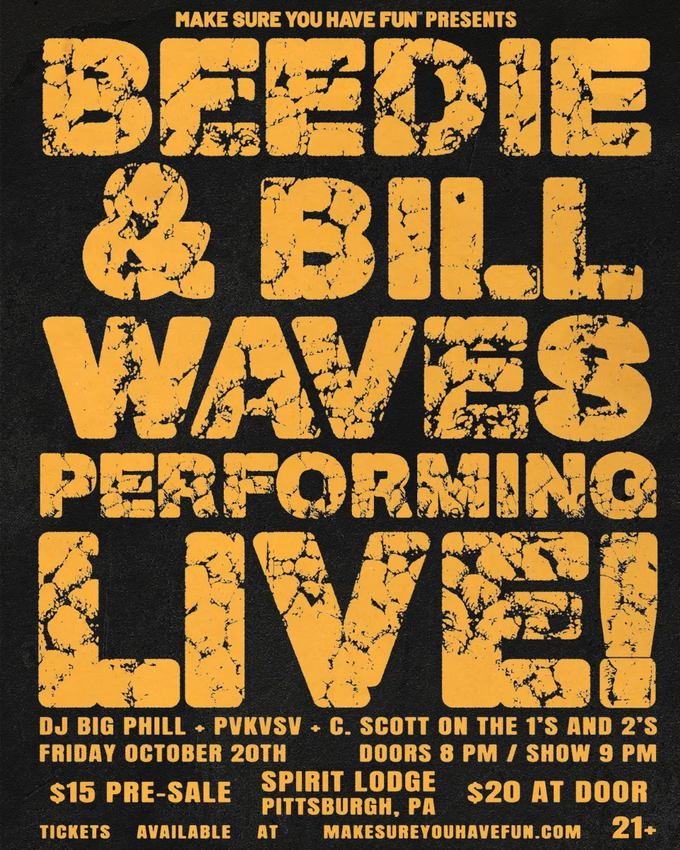 Beedie & Bill Waves with DJ Big Phill, C.Scott & pvkvsv @ Spirit