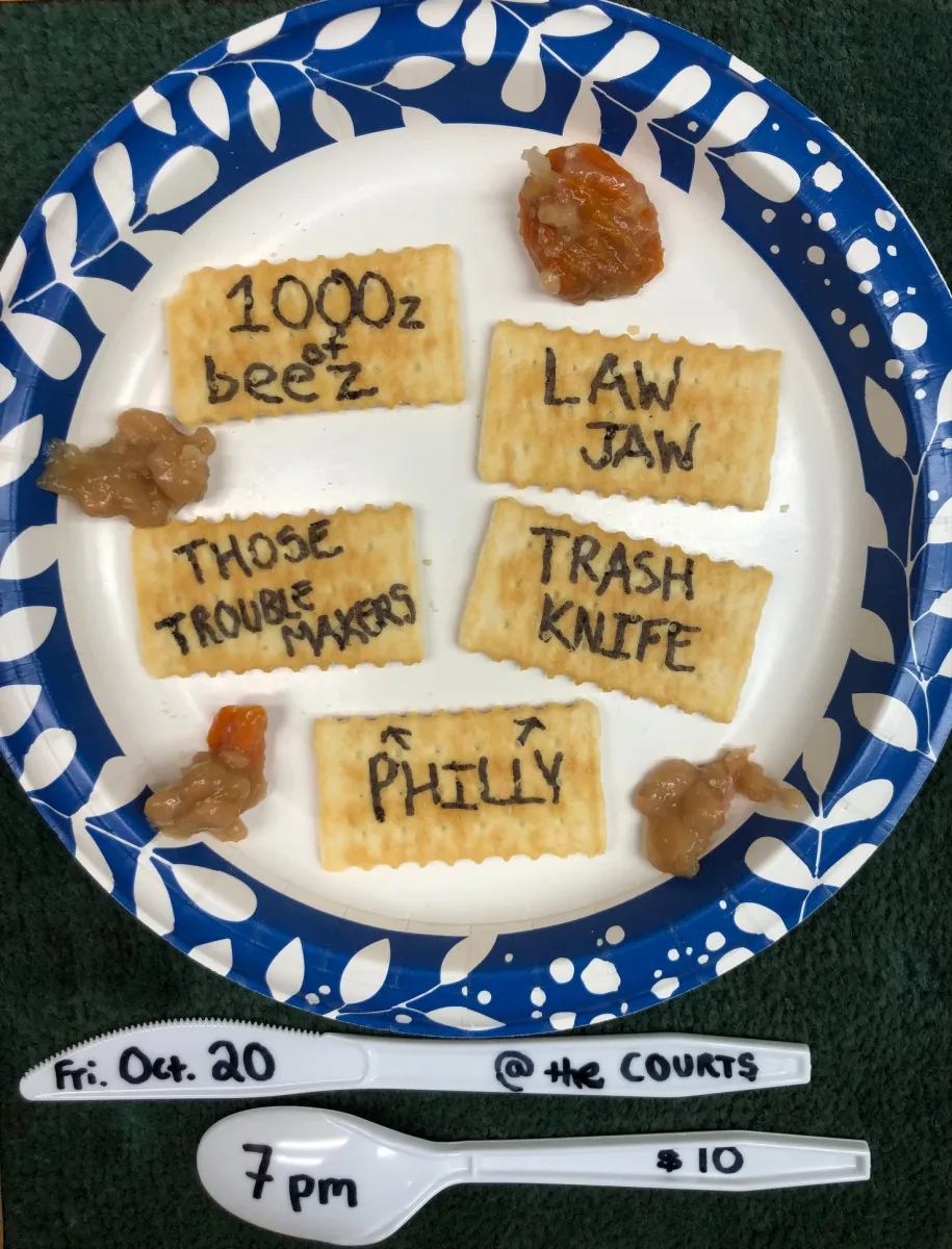 Those Troublemakers / Trash Knife / 1000z of Beez / Law Jaw @ The Courts