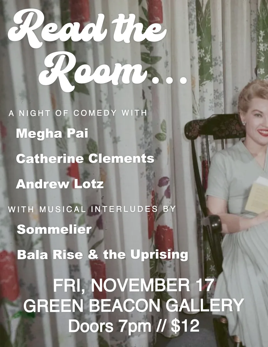 Read the Room - Comedy & Music @ Green Beacon Gallery