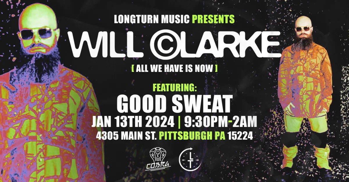 Longturn Presents: Will Clarke @ Cobra