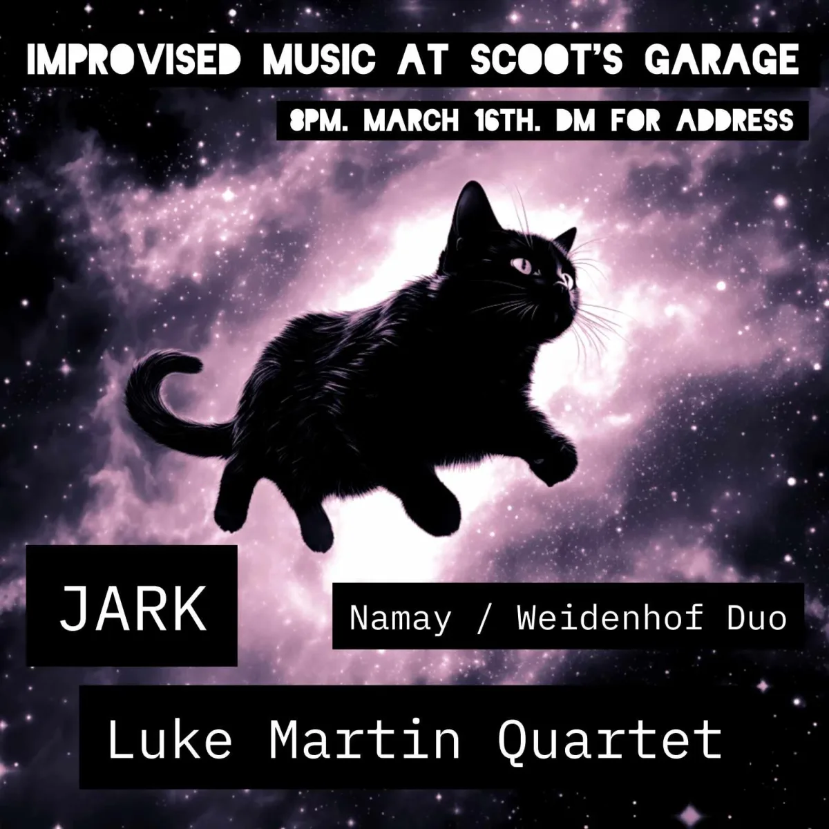 Improvised Music at Scoot's Garage @ 