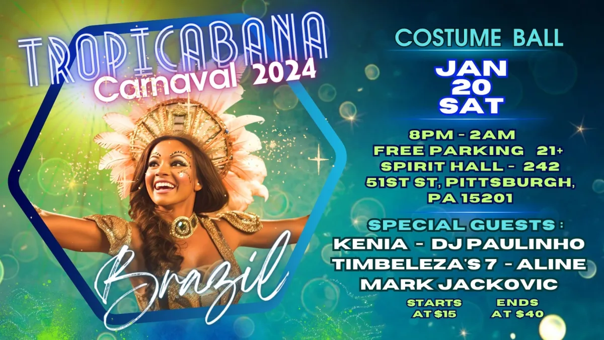 TROPICABANA CARNAVAL 2024 - BRAZIL! @ Spirit
