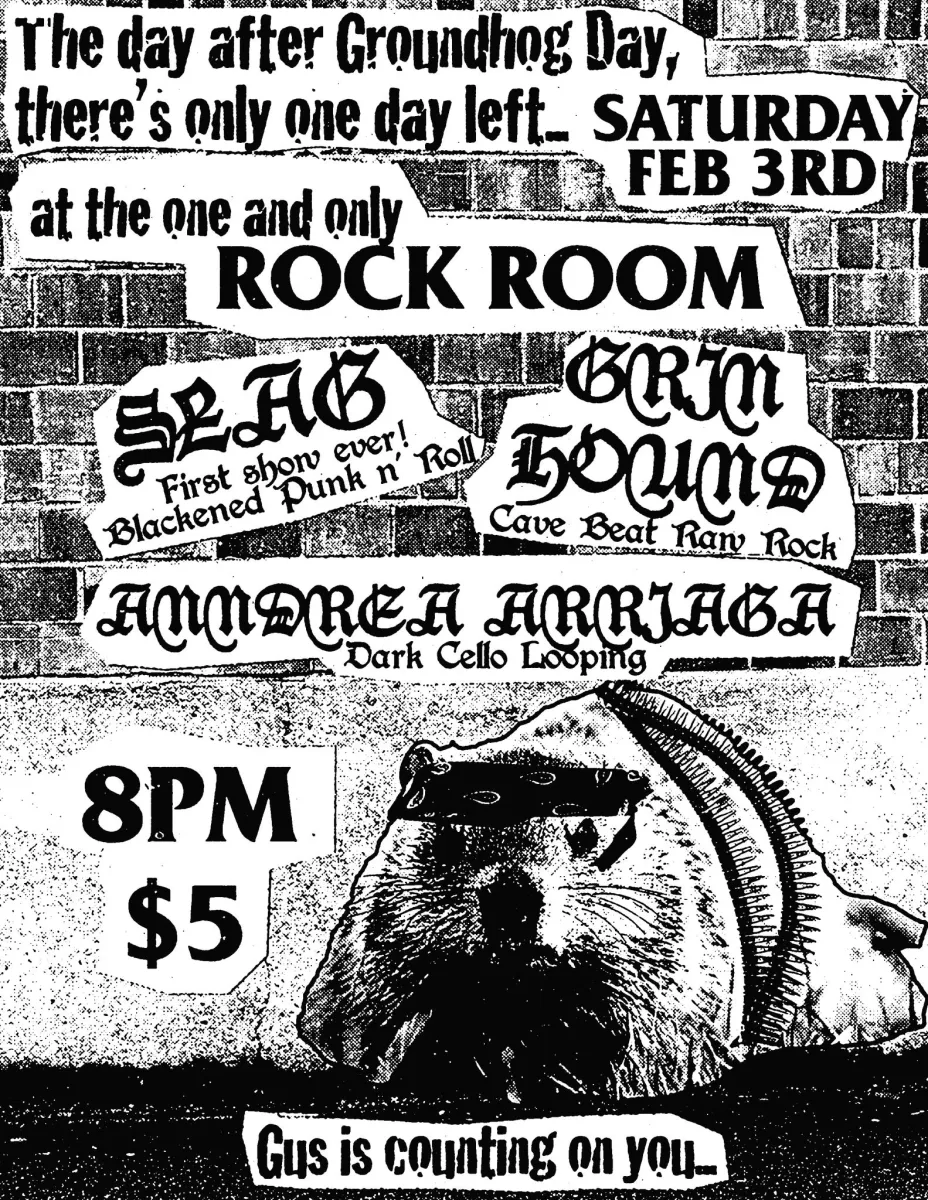 Anndrea Arriaga, Slag, Grin Hound @ Rock Room