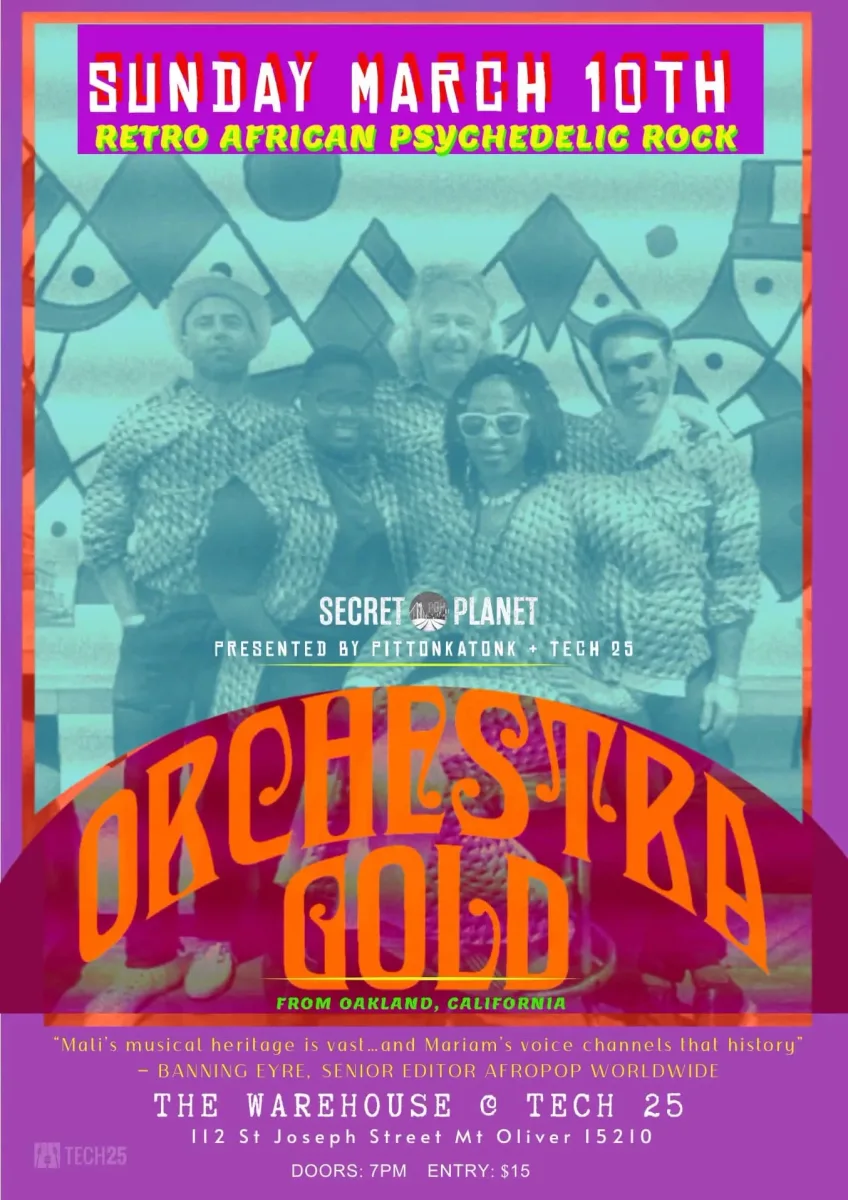 Secret Planet Pgh: Orchestra Gold @ Tech 25