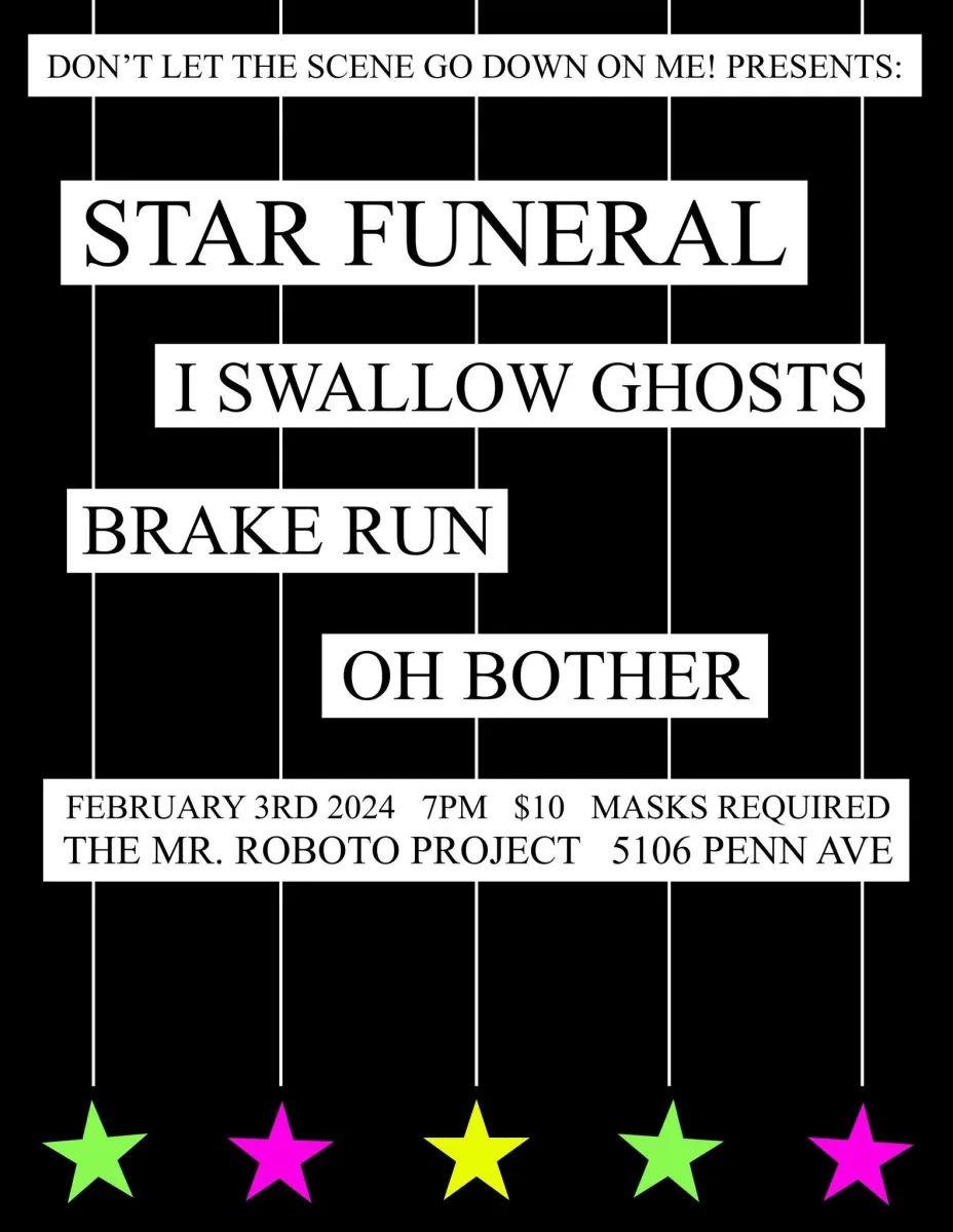 Star Funeral w/ I Swallow Ghosts + Brake Run + Oh Bother @ Roboto Project