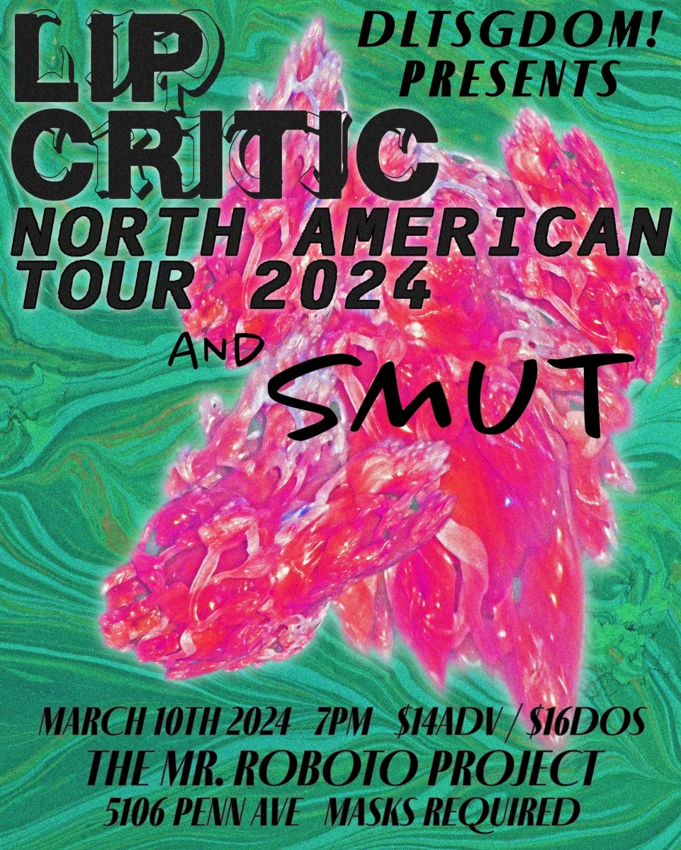Lip Critic + Smut @ Roboto Project