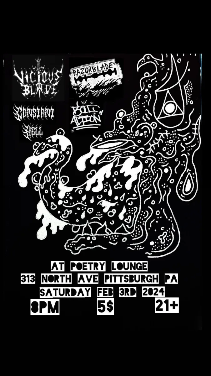 Razorblade - Constant Hell - Vicious Blade - Bolt Action @ Poetry Lounge