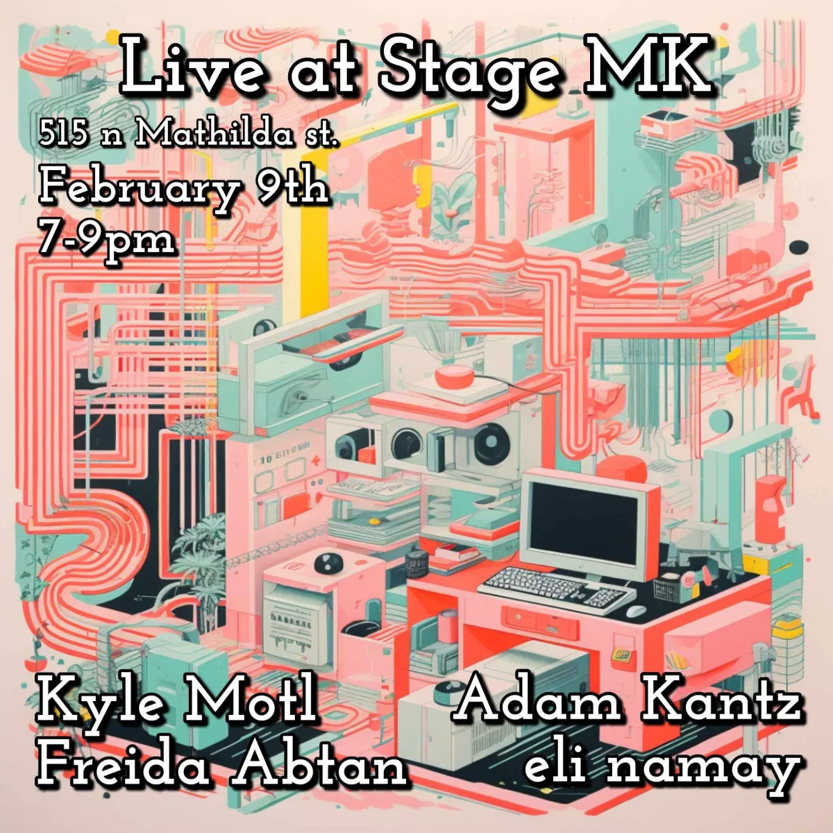 Freida Abtan & Kyle Motl @ Stage MK