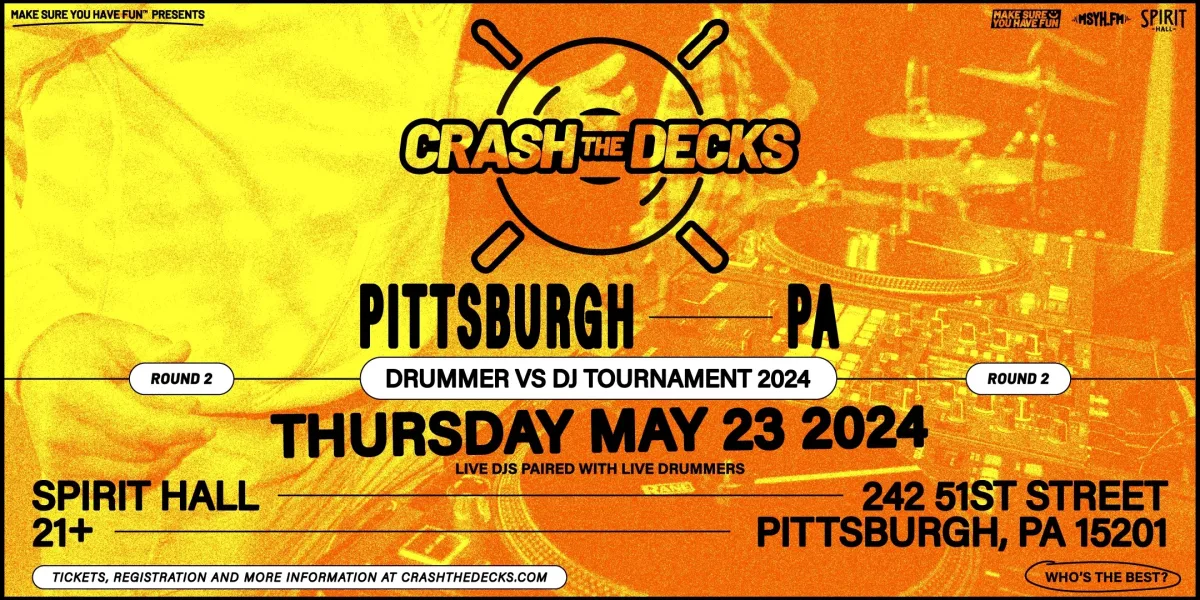 Crash the Decks: Drummer vs DJ Tournament 2024 | Round 2 @ Spirit
