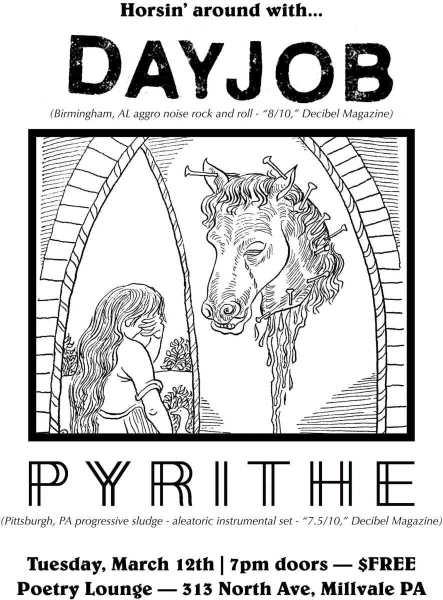 DAYJOB, Pirithe @ Poetry Lounge