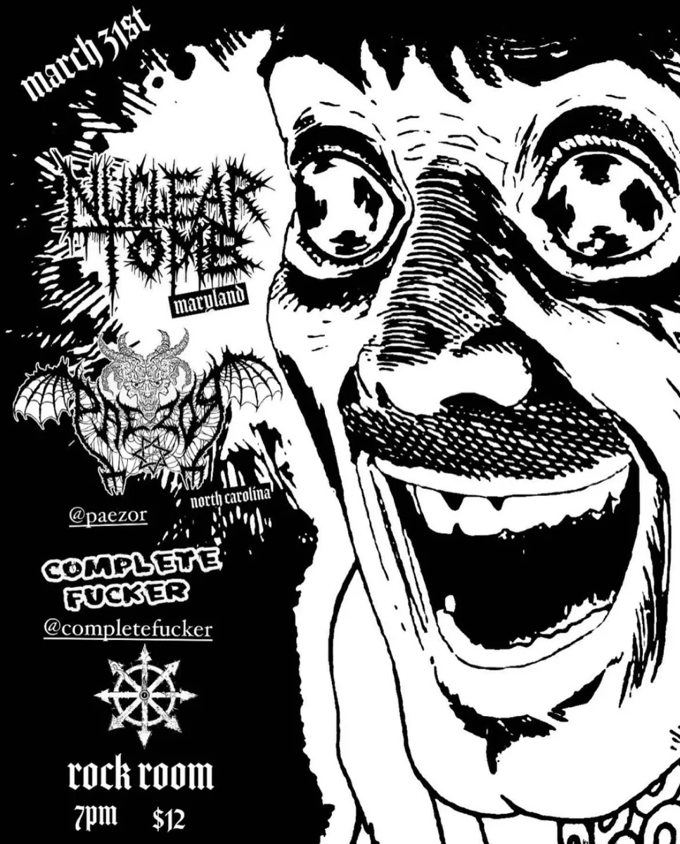 Nuclear Tomb, Paezor, Complete Fucker @ Rock Room
