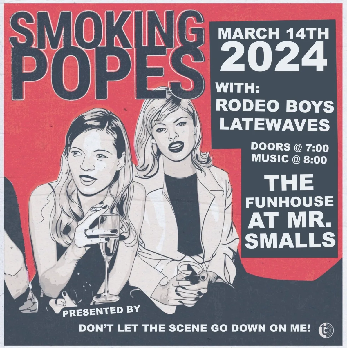 Smoking Popes w/ Rodeo Boys + Latewaves @ Mr. Smalls