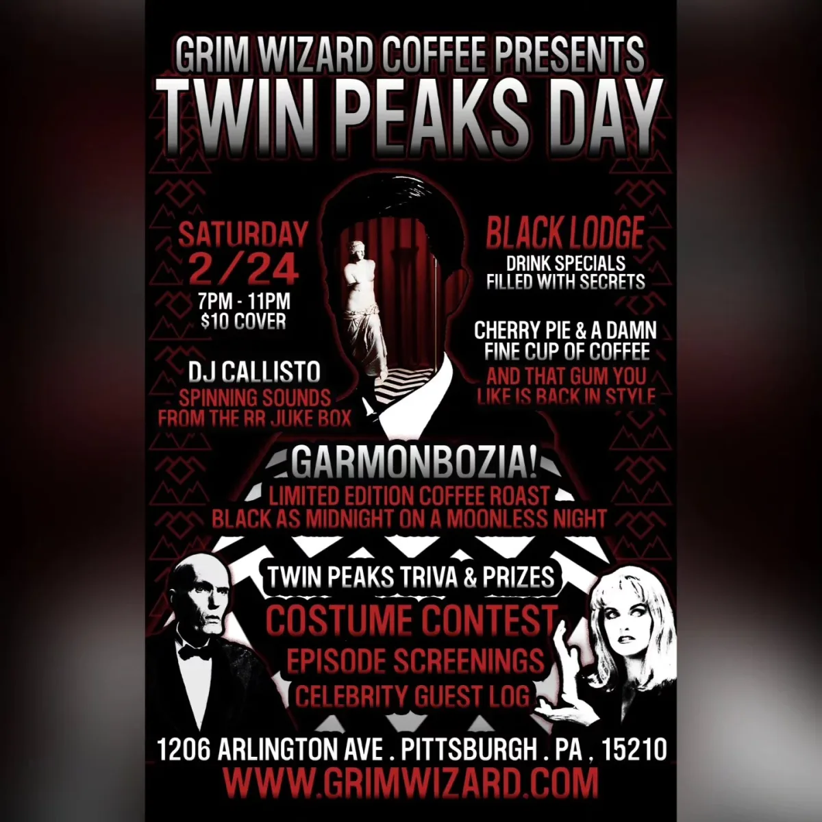 Twin Peaks Day @ Black Forge Coffee House