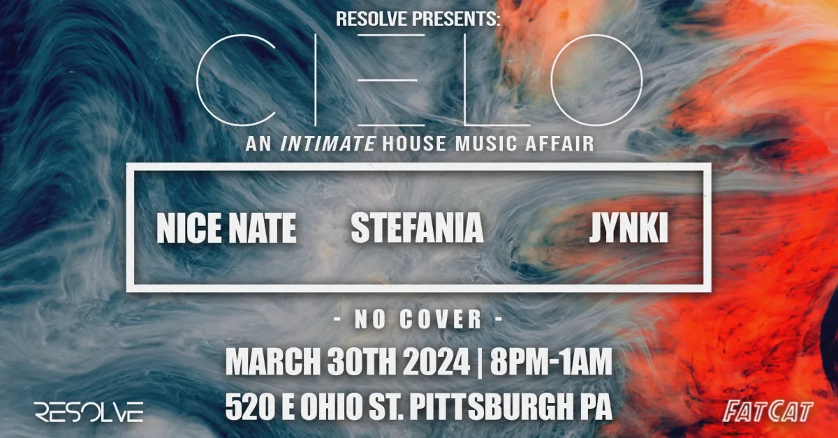 Resolved Presents: CIELO | An Intimate House Music Affair @ Fat Cat Eats, Drinks & Music