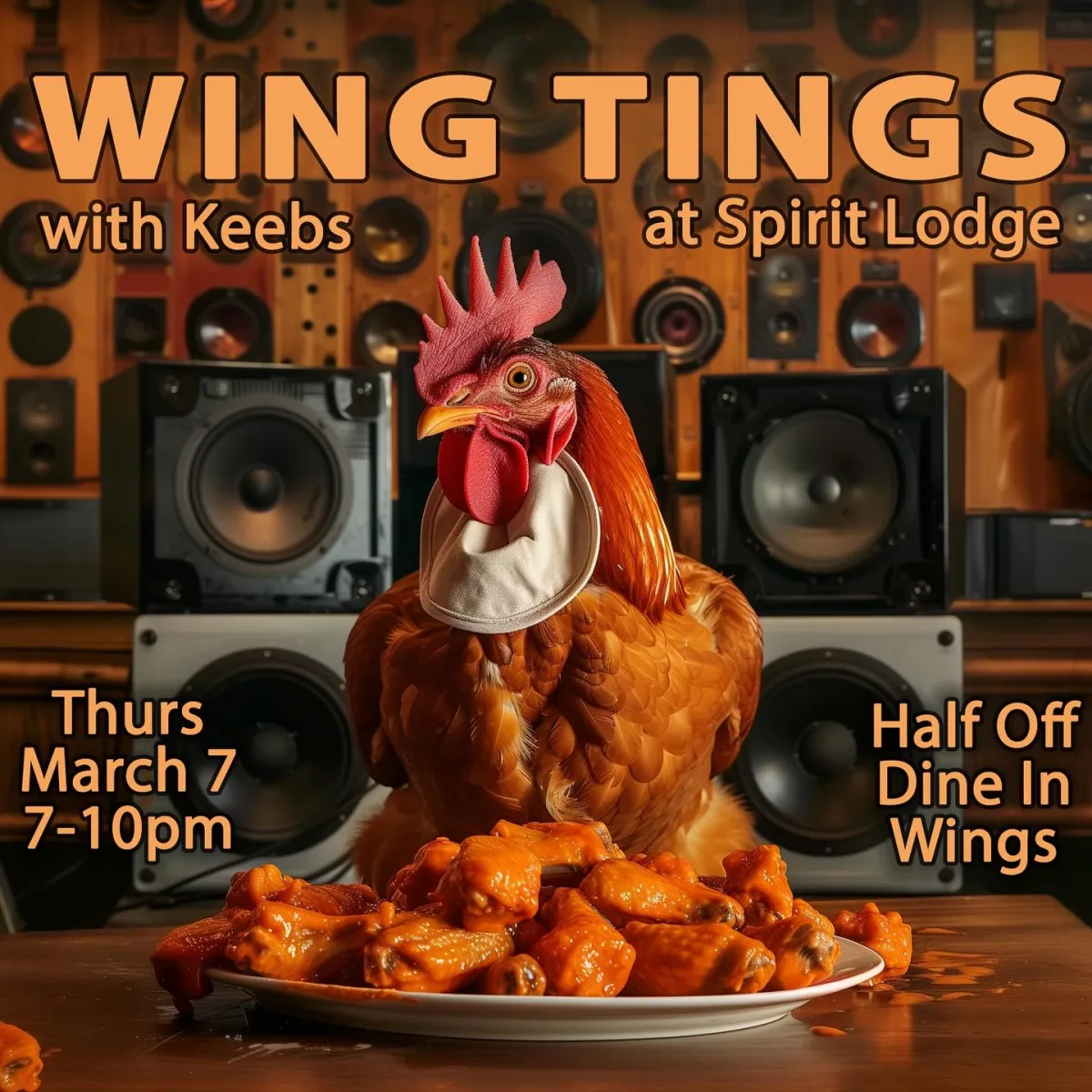 Wing Tings w/ Keebs @ Spirit