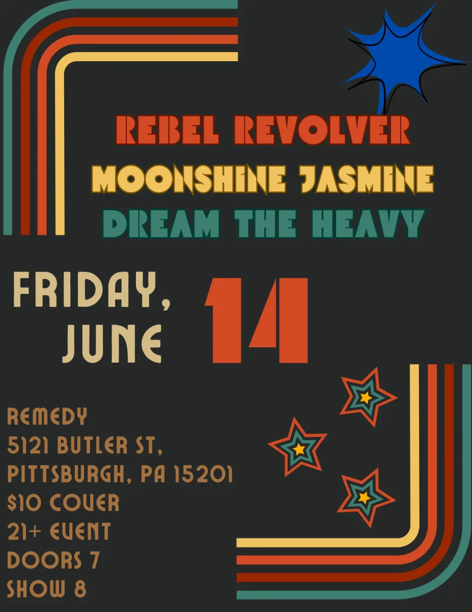 REBEL REVOLVER, MOONSHINE JASMINE, DREAM THE HEAVY @ Remedy