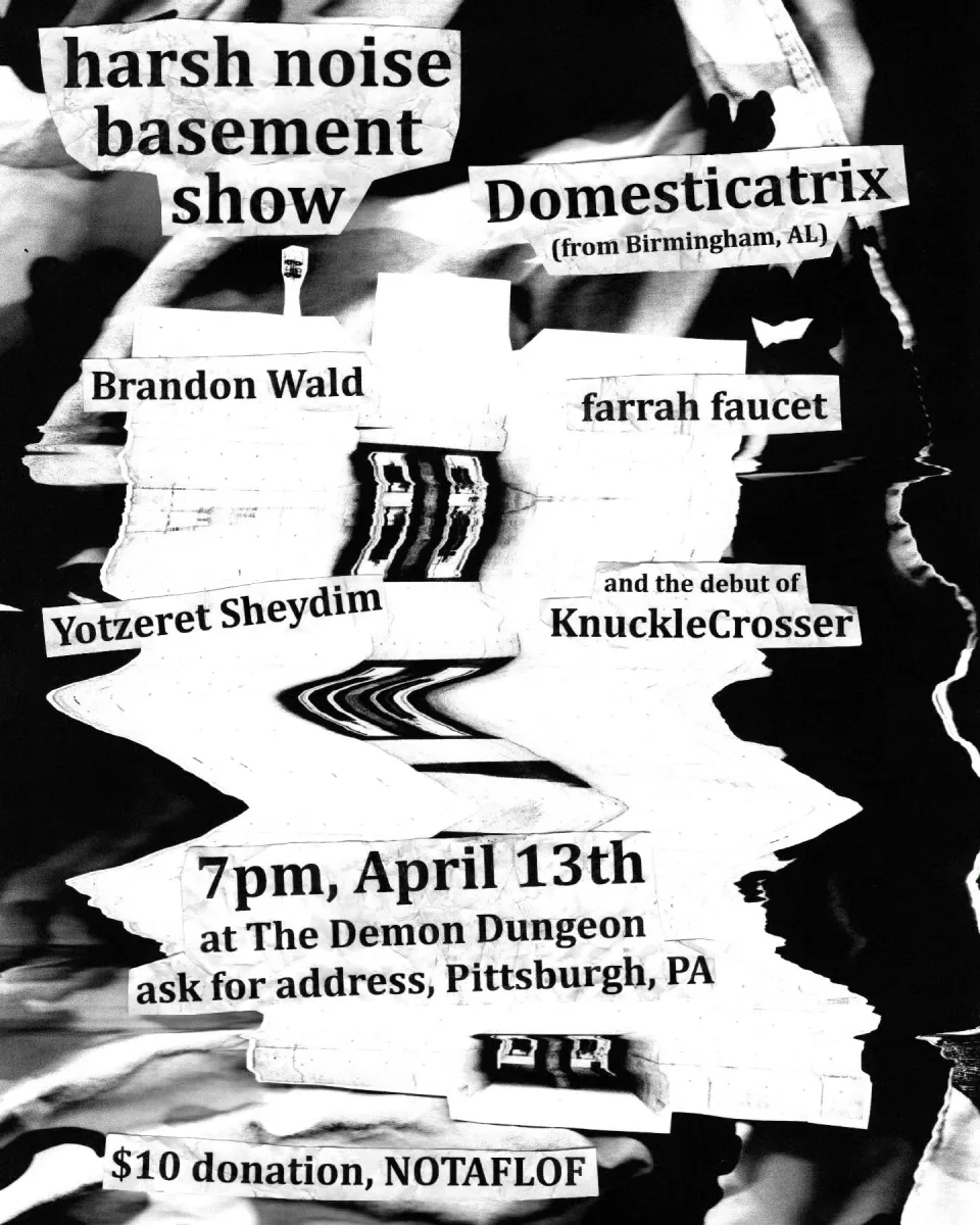 Domesticatrix, Brandon Wald, Farrah Faucet, Yotzeret Sheydim, KnuckleCrosser @ Demon Dungeon