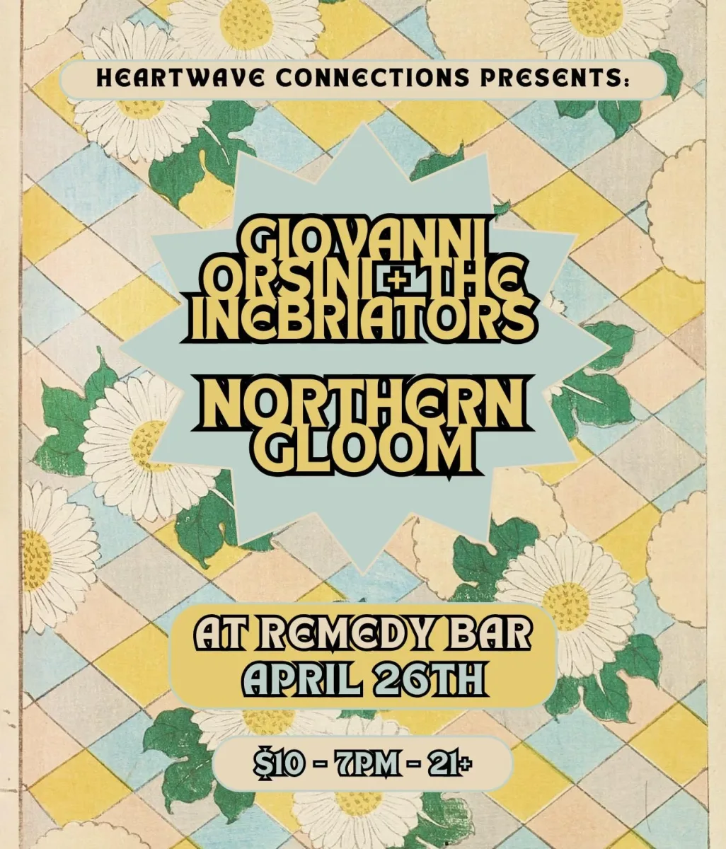 GIOVANNI ORSINI + THE INEBRIATORS, NORTHERN GLOOM @ Remedy