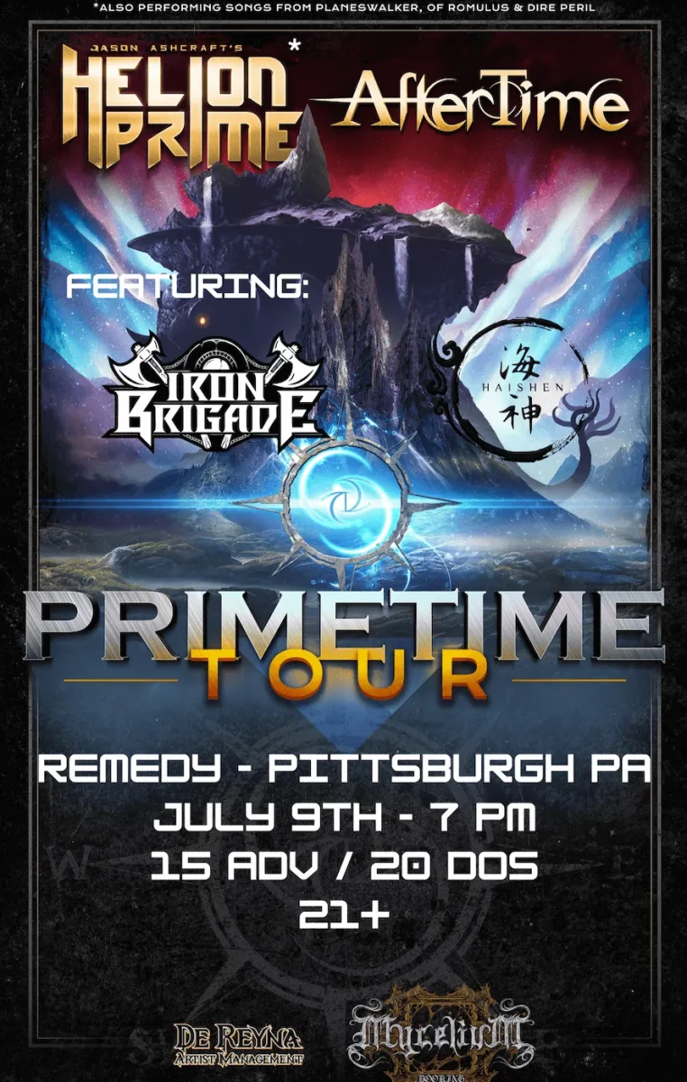 HELION PRIME, AFTERTIME, IRON BRIGADE, HAISHEN @ Remedy
