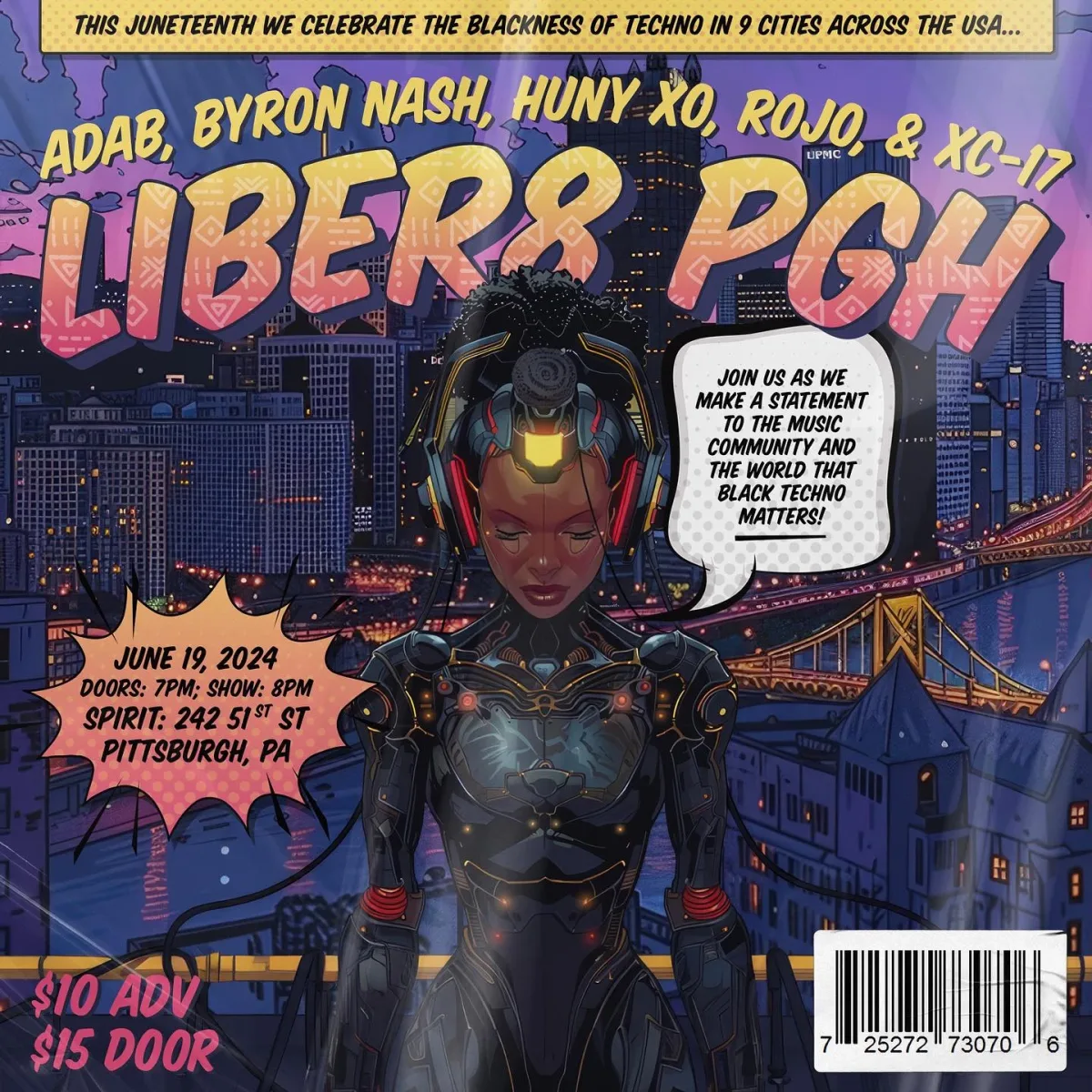 LIBER8 PGH @ Spirit
