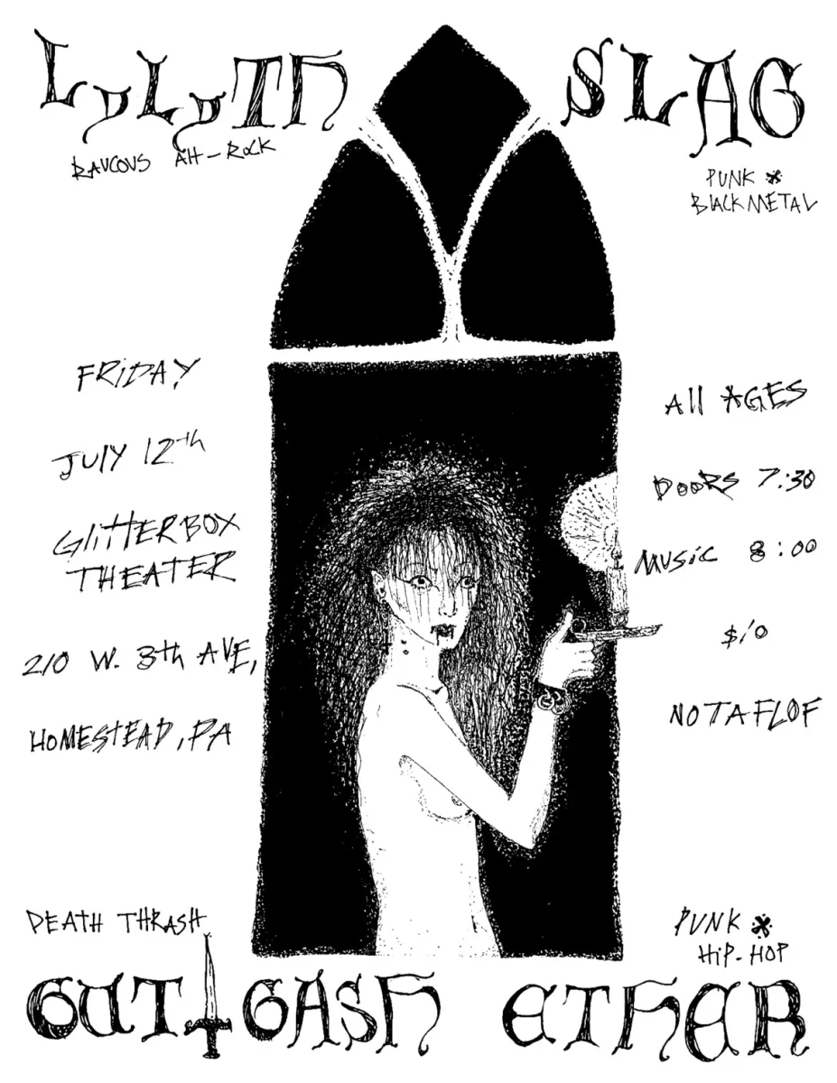 Slag, Lylyth, Ether, Gutgash @ Glitter Box Theater (Homestead)