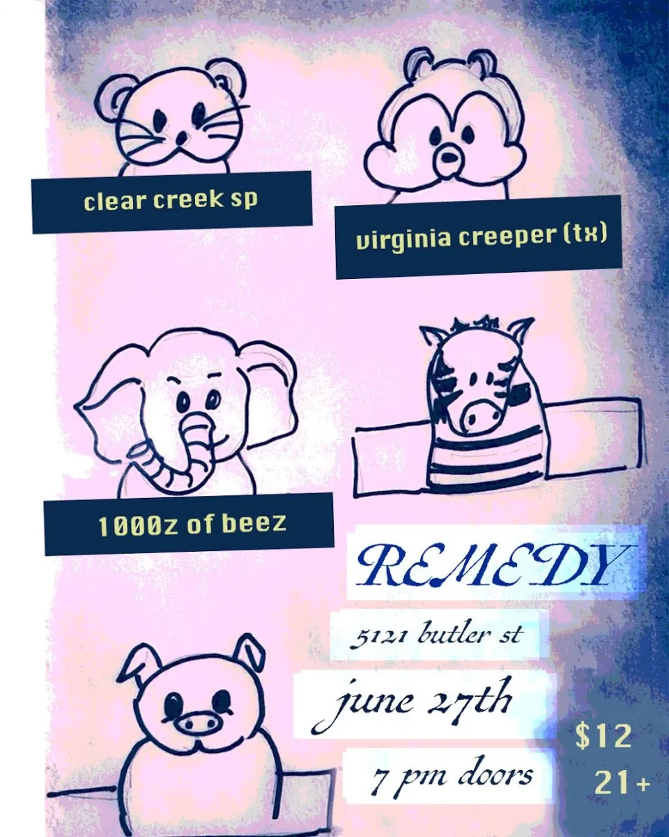 CLEAR CREEK SP // VIRGINIA CREEPER (TX) // 1000S OF BEERS @ Remedy