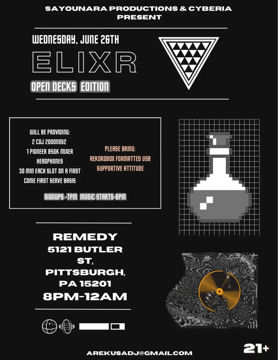 ELIXR MONTHLY EDM NIGHT : Open Decks Edition @ Remedy @ Remedy