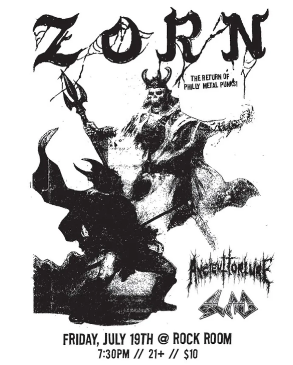ZORN (Philadelphia), Ancient Torture, Slag @ Rock Room