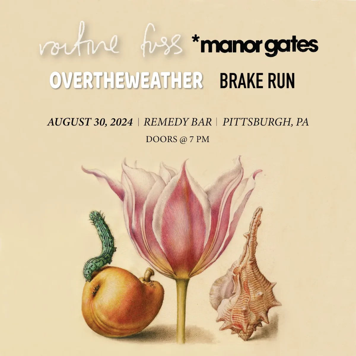 Routine Fuss // Manor Gates // Overtheweather // Brake Run @ Remedy