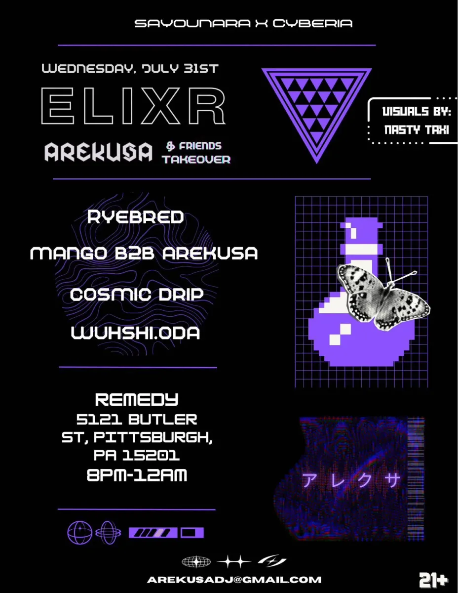 ELIXIR - AREKUSA & FRIENDS TAKEOVER @ Remedy