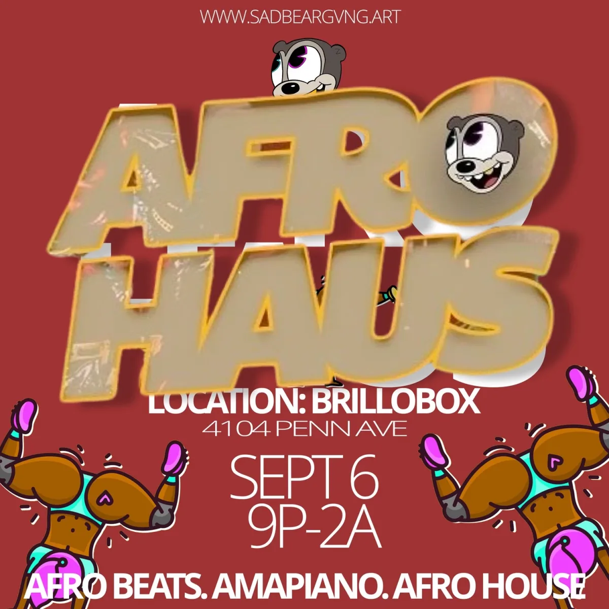UPBEAT Afrohaus night @ Brillobox