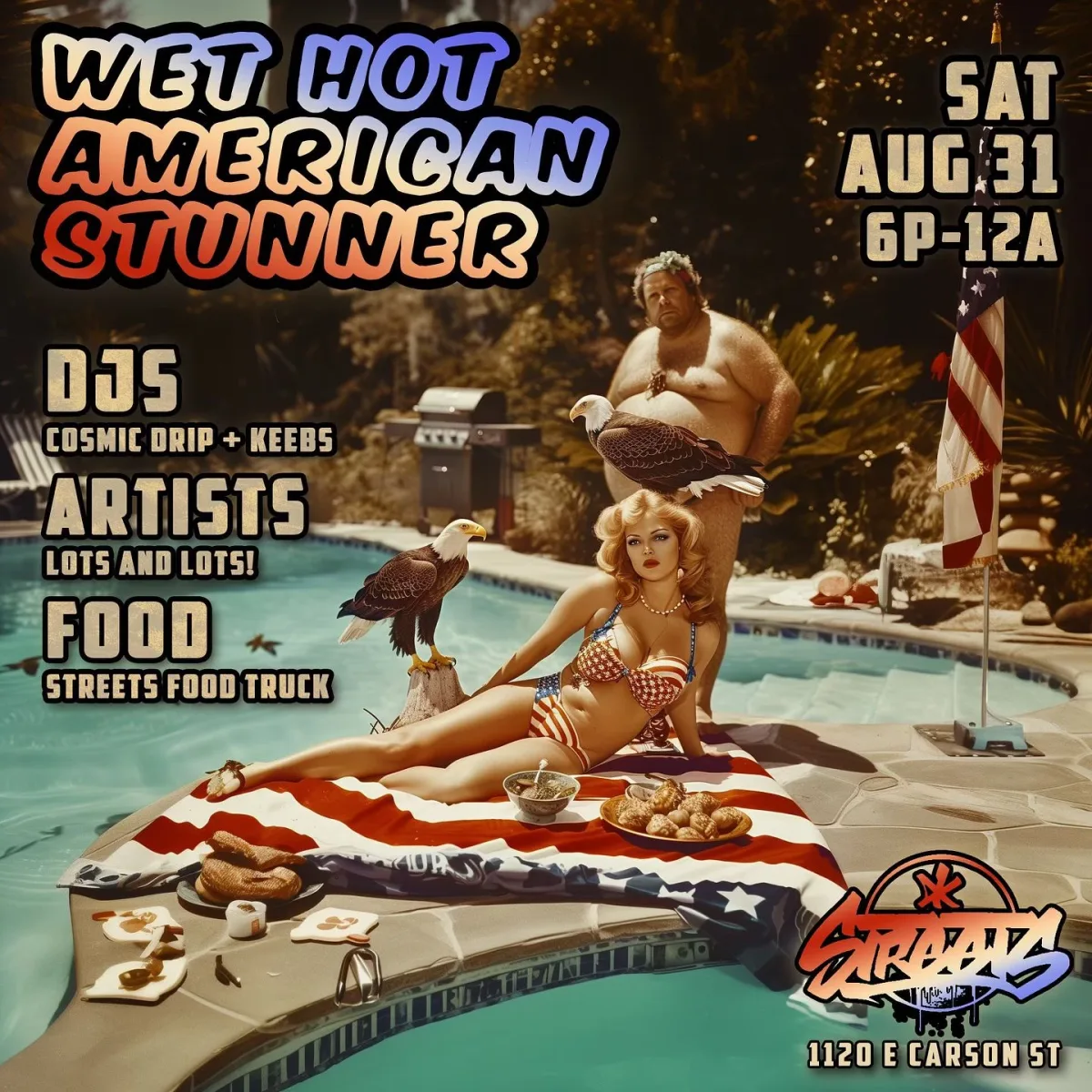 WET HOT AMERICAN STUNNER @ Streets On Carson