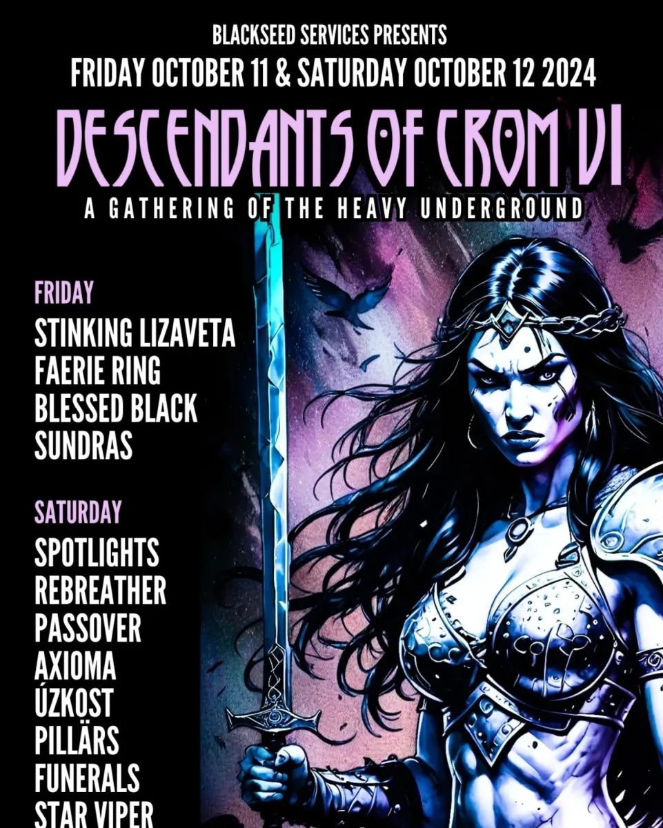 DESCENDANTS OF CROM VI @ Shred Shed