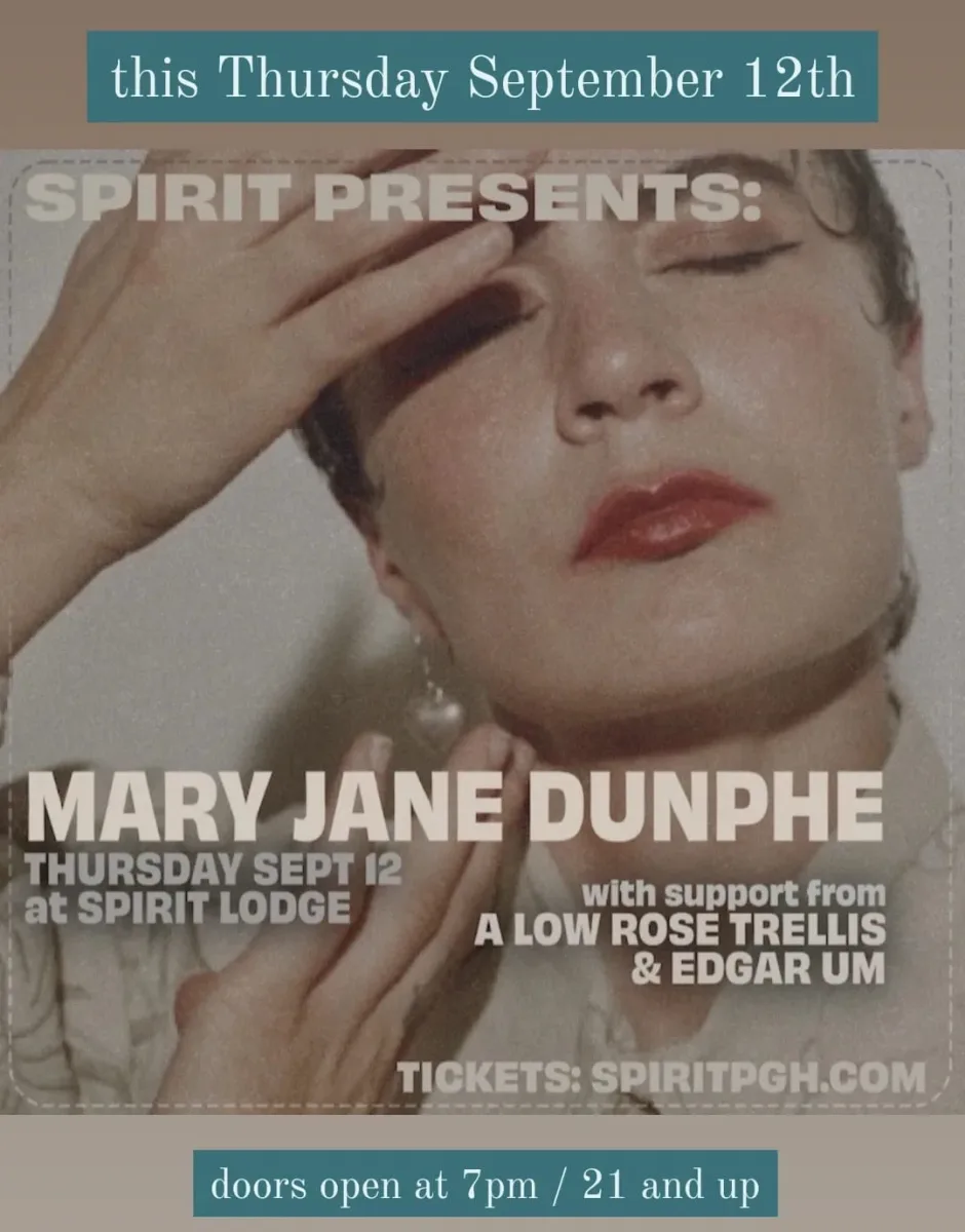 Mary Jane Dunphe, A Low Rose Trellis, Edgar Um @ Spirit