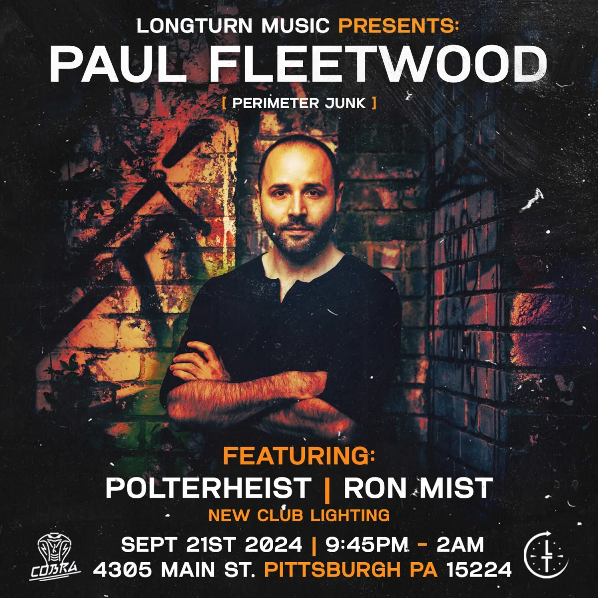 Longturn Presents: Paul Fleetwood @ Cobra