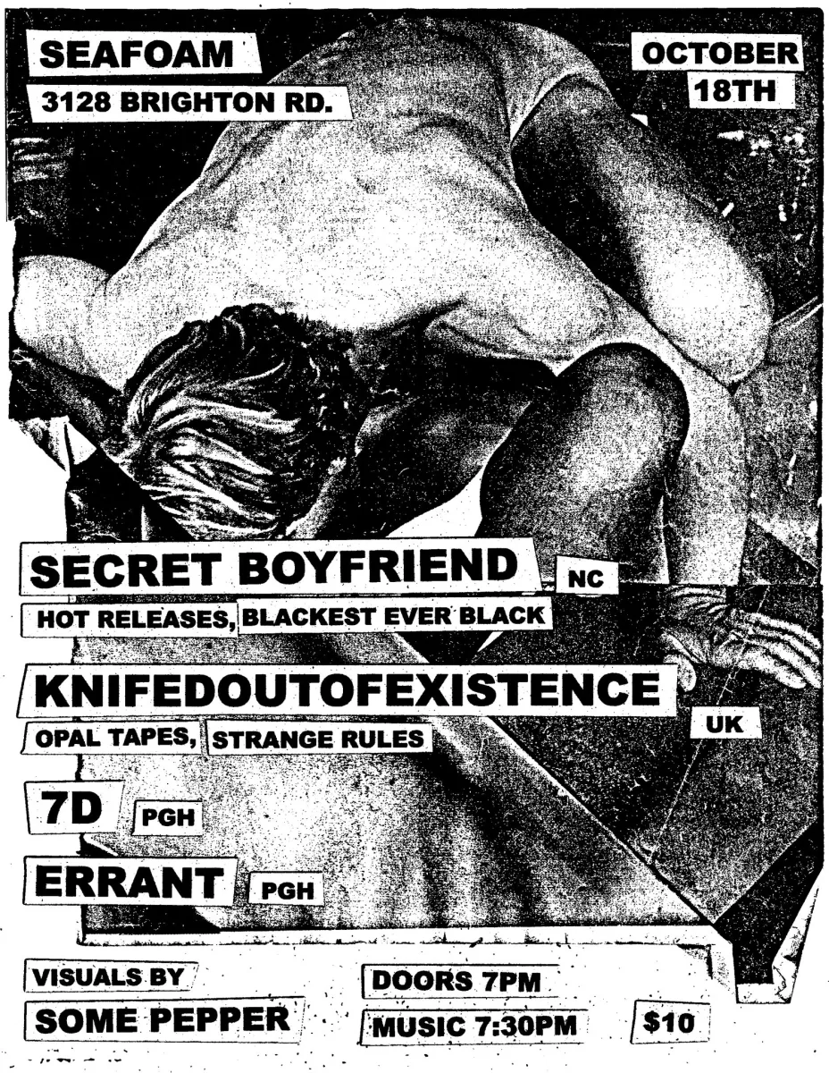Secret Boyfriend, Knifedoutofexisance, 7D, Errant @ Seafoam