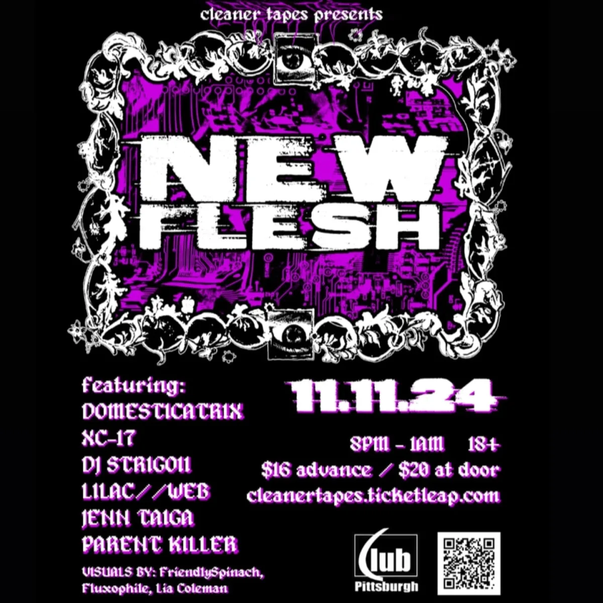 NEW FLESH @ Club Pittsburgh