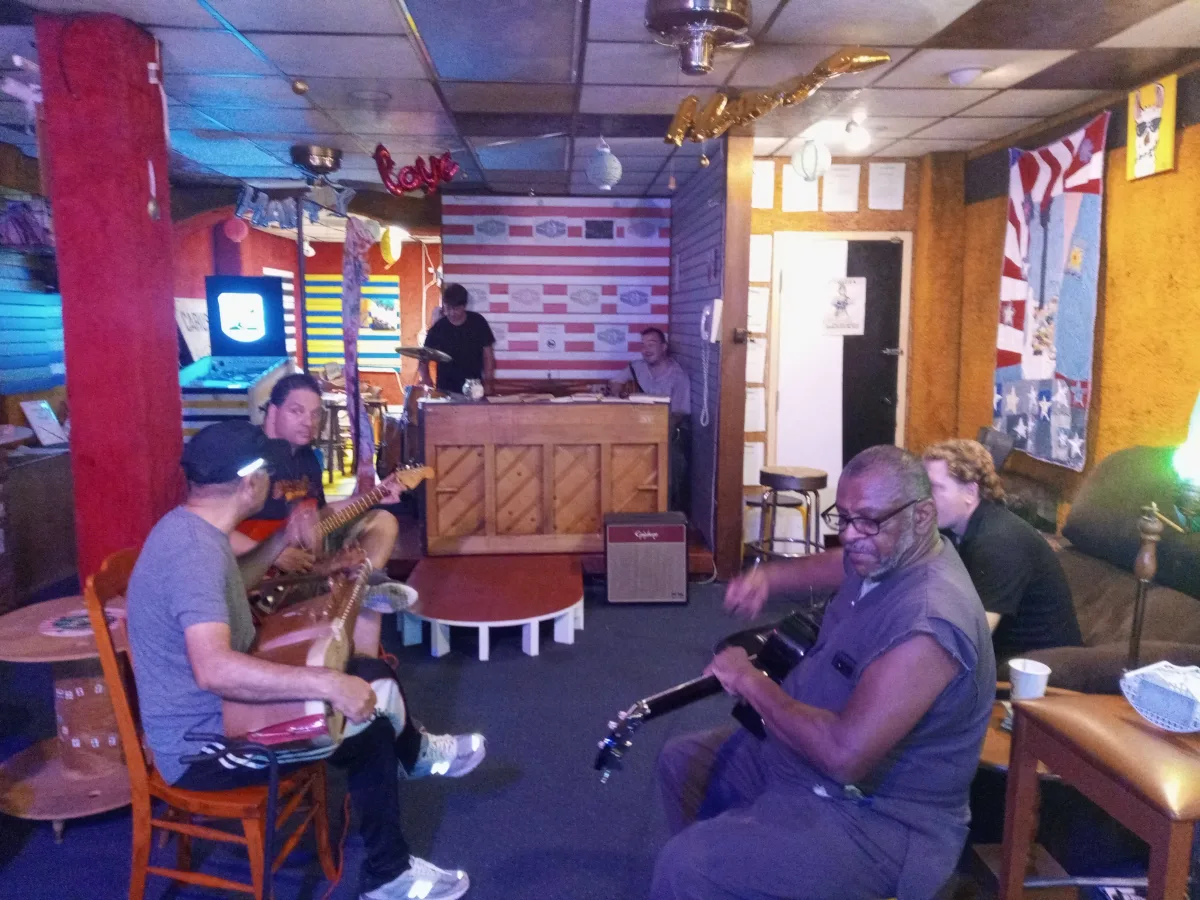 Emma Lazarus Weekly Open Mic and Jam Session @ Emma Lazarus Art and Music