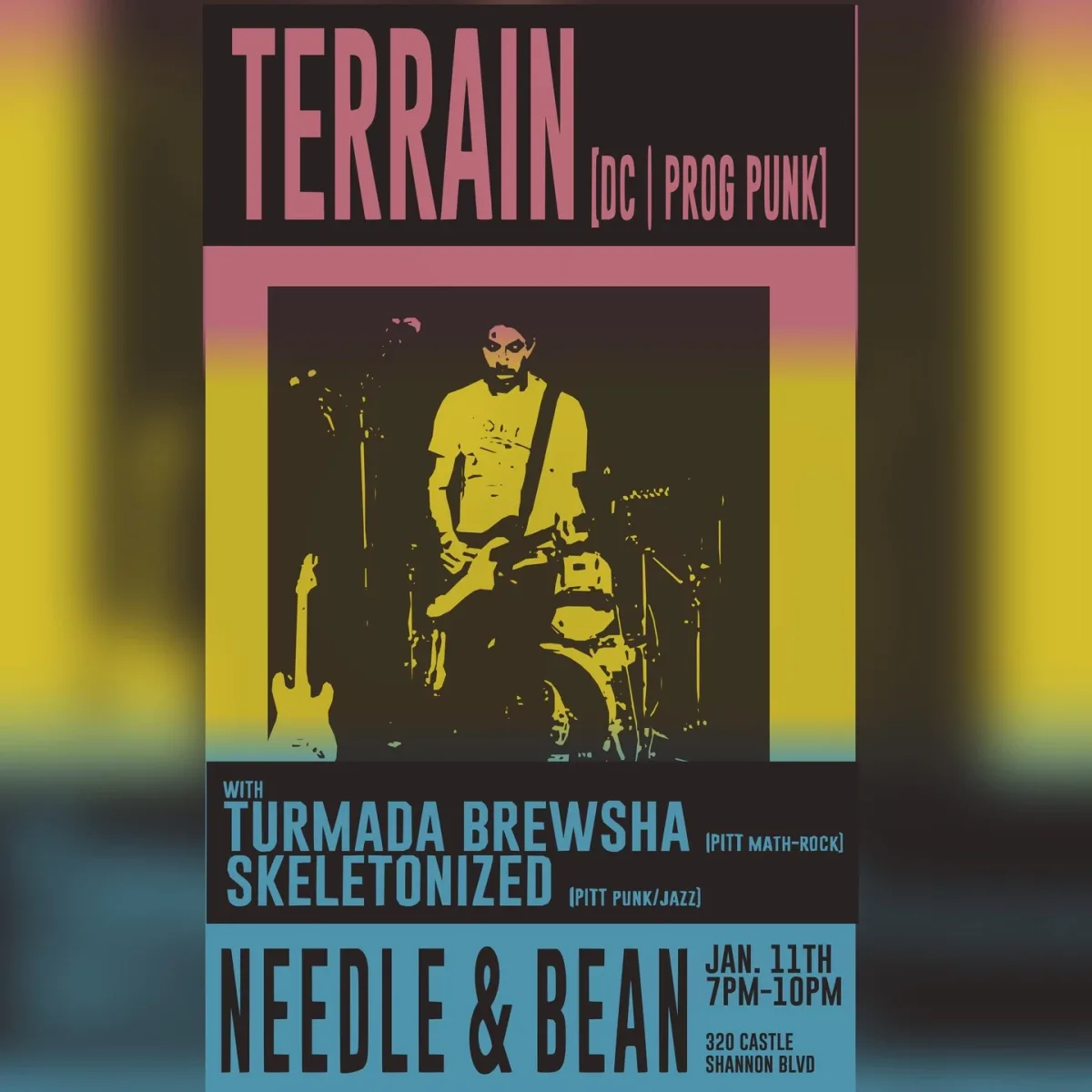 TERRAIN (D.C.) with Turmada Brewsha + Skeletonized @ Needle & Bean Coffee and Records