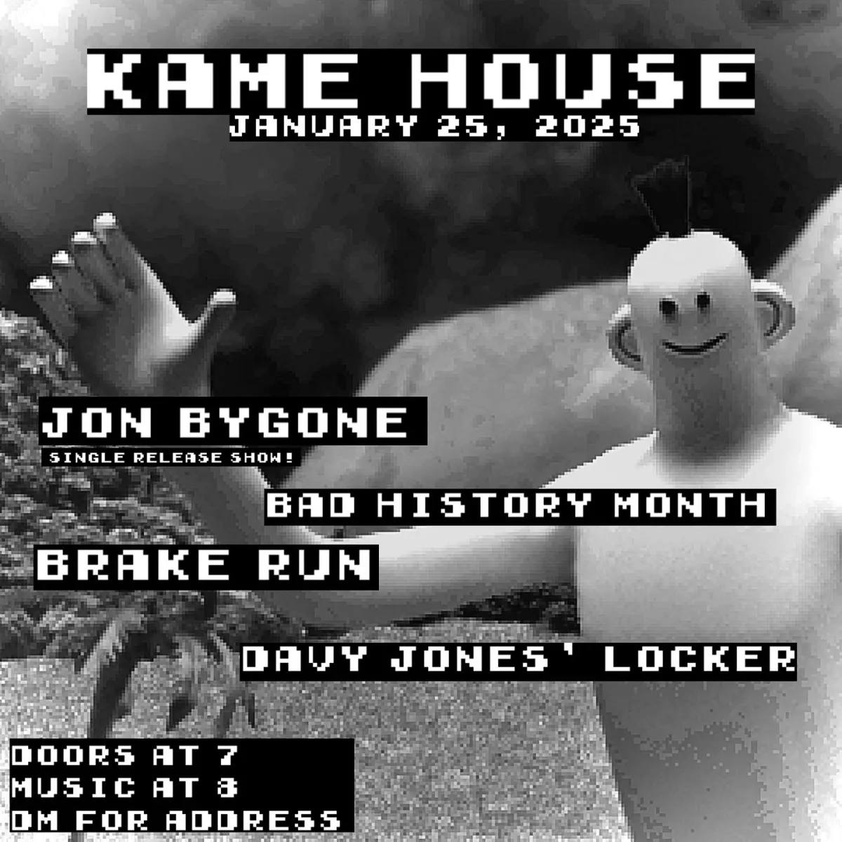 Jon Bygone, Bad History Month, Brake Run, Davy Jones' Locker @ Kame House