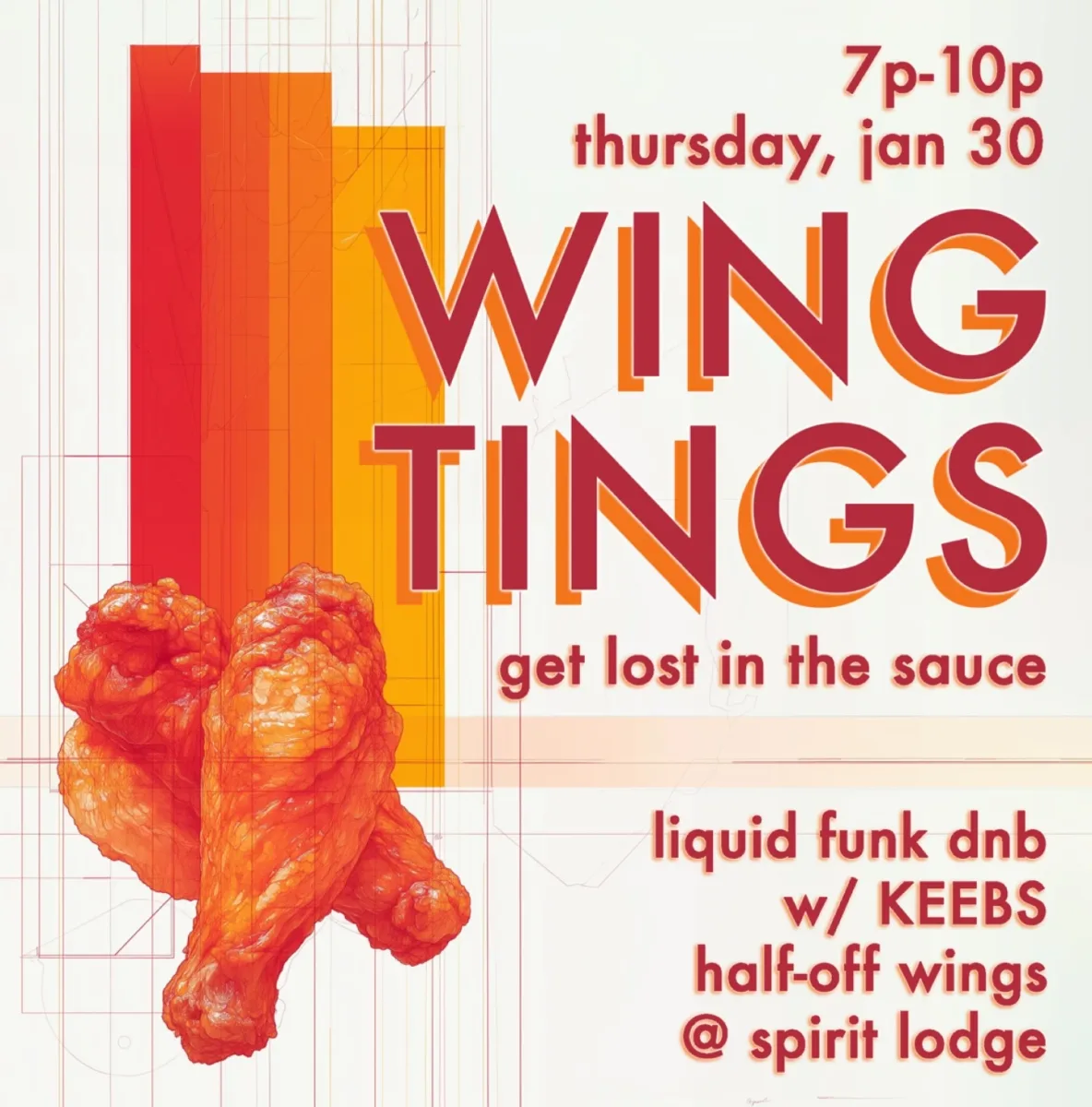 WING TINGS w/ KEEBS @ Spirit